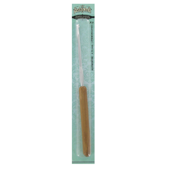 Bamboo Handle Aluminum Crochet Hook F5 3.75mm Hobby Lobby 312785